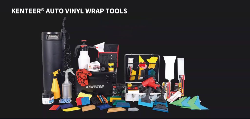 Car vinyl wrap tools