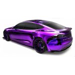 Glossy Metallic Purple